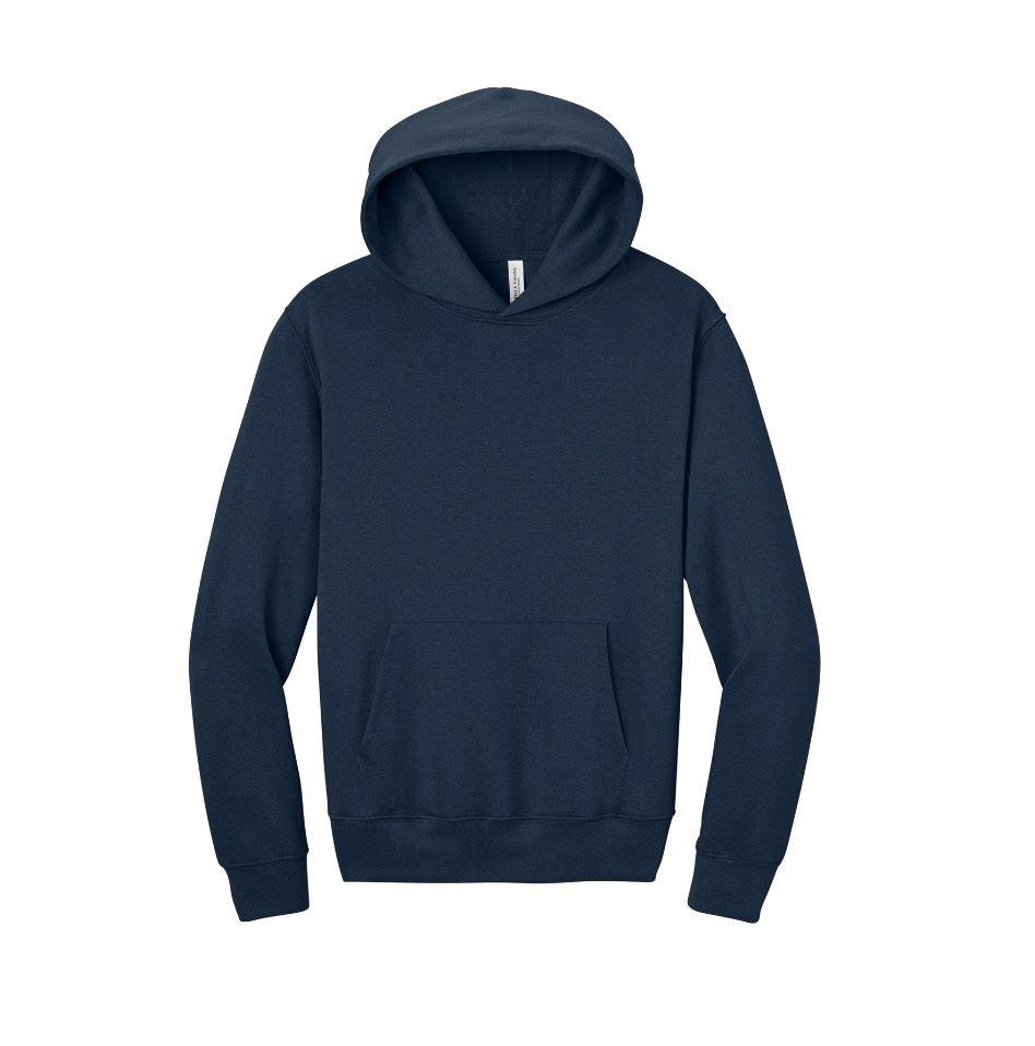 Bella + Canvas Unisex 10-Ounce Heavyweight Pullover Hoodie BC4719 Navy