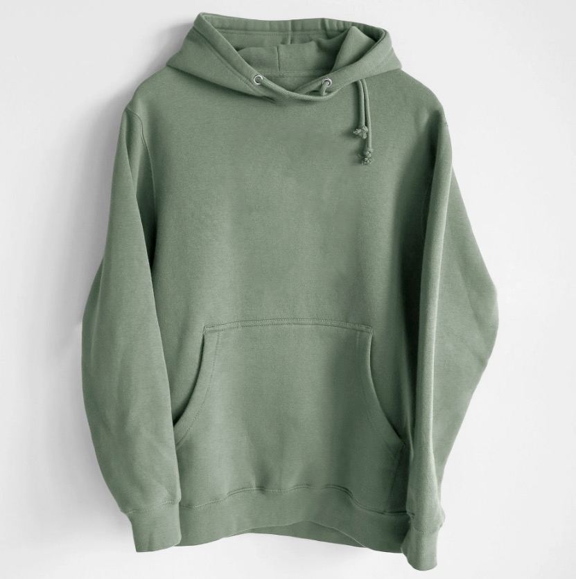 Lane Seven Heavyweight Pullover Hoodie LS19001 Sage