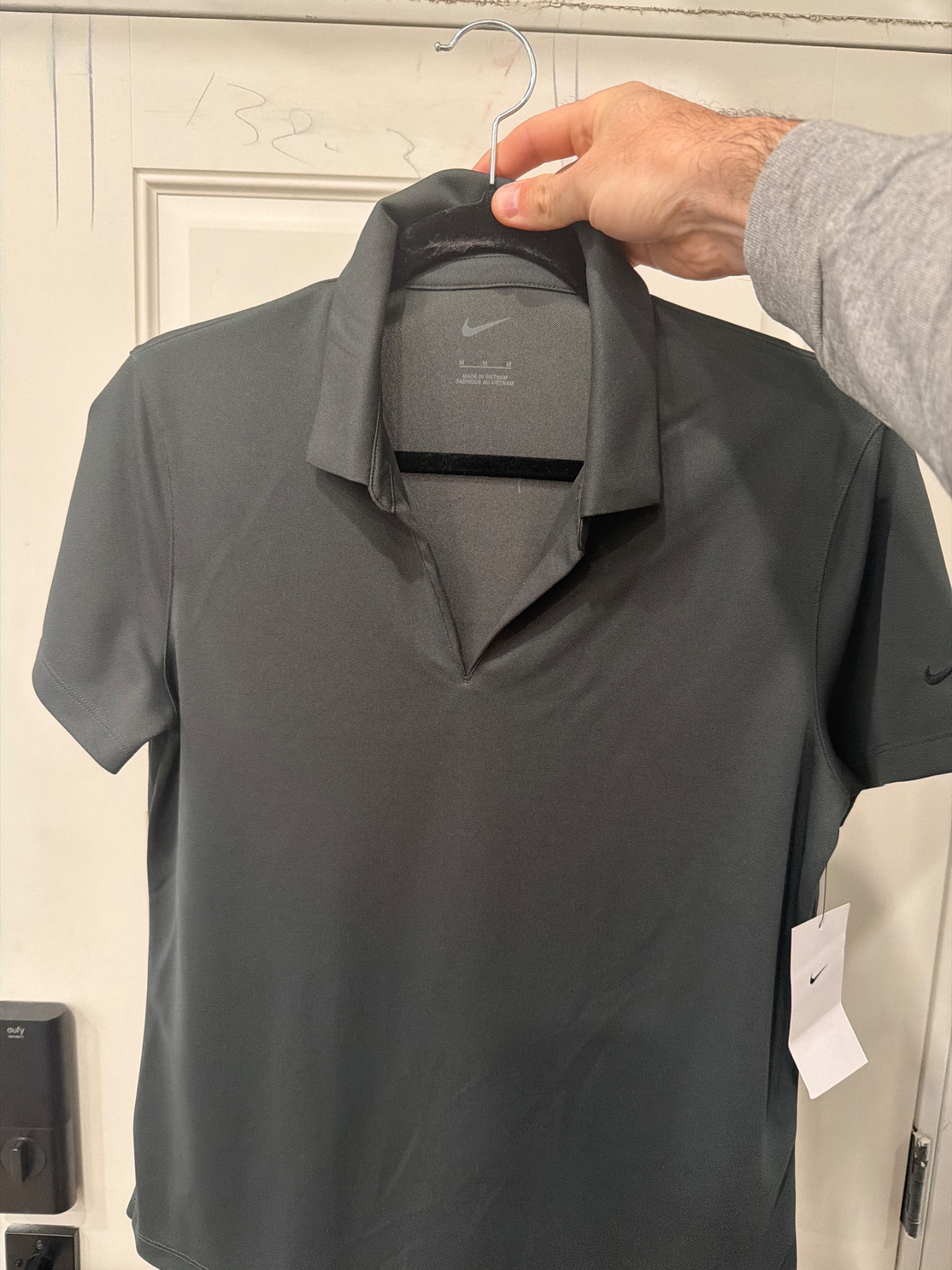 Nike Women's Dri-FIT Micro Pique 2.0 Polo NKDC1991 Anthracite