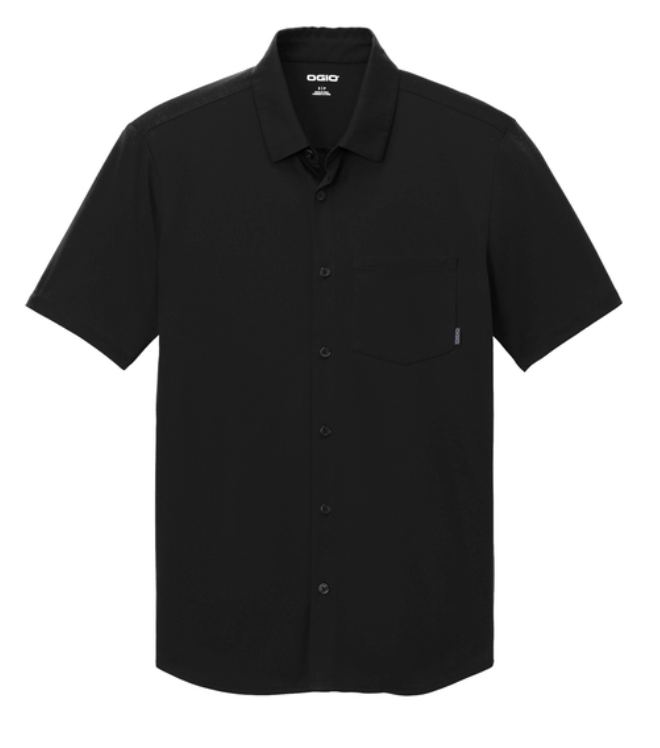 Ogio Extend Short Sleeve Button-Up OG160 Black